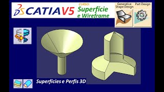 CATIA V5 SW 03 Revolve [upl. by Ahsema]