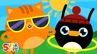 Sunny Day Come And Play With Me  Weather Song for Kids  Super Simple Songs [upl. by Luanni]