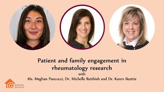 Arthritis At Home 250 – Patient and family engagement in rheumatology research [upl. by Cyndi]