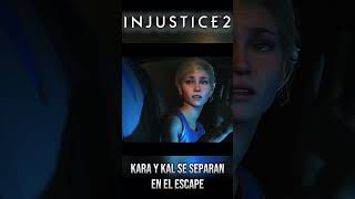 Kara y Kal se separan en el escape injustice injustice2 batman superman supergirl dc drkofv [upl. by Gadmon]