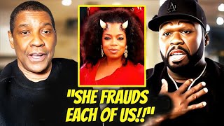 50 Cent Pair Up With Denzel Washington To Expose Oprah Stealing From Black Actresses [upl. by Eednak]