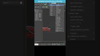 Animating an Object Along a Path in 3ds Max shorts 3dsmax animation [upl. by Alleber]