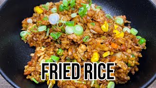 Fried Rice  Restaurant Style Fried Rice Recipe [upl. by Lehsar]