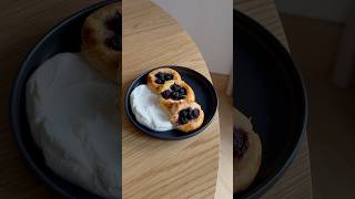 healthy cottage cheese tarts healthysnack cottagecheese tartlets hightprotein foodinspo recipe [upl. by Horlacher]