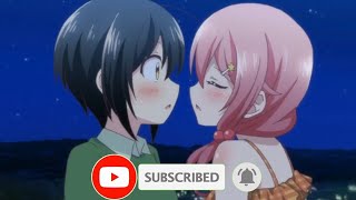 ampkiss❤️anime yuri anime moments funny🤪 anime kiss😘 scenes romance girl🥵❣️ [upl. by Baum886]