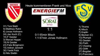 FC Energie Cottbus  FSV 63 Luckenwalde 01112020 1330 Uhr [upl. by Teillo]