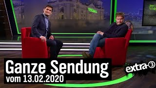 Extra 3 vom 13022020 mit Christian Ehring im Ersten  extra 3  NDR [upl. by Seugram]