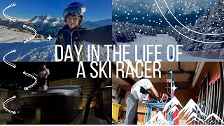 DAY IN THE LIFE OF A SKI RACER  MORZINE VLOG [upl. by Ratna]