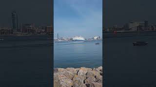 Wightlink Hybrid Ferry Victoria Of Wight Arrives In Portsmouth From Isle Of Wight 10th May 2024 [upl. by Willa]