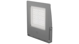 Светодиодный светильник LEADER LED 200W A30 740 RAL9006 [upl. by Josler]