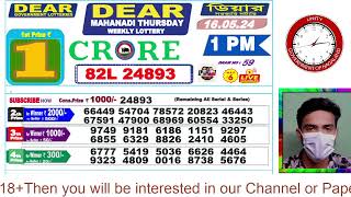 LOTTERY LIVE DEAR NAGALAND STATE LOTTERY SAMBAD DRAW RESULT 16052024 NAGALAND LOTTERY LIVE [upl. by Yeoj966]