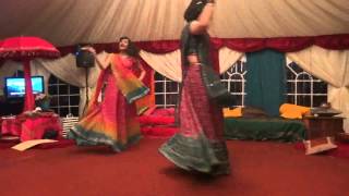 AWESOME Mehndi Dance  The Story of Sheena amp Rajeev [upl. by Selrhc544]