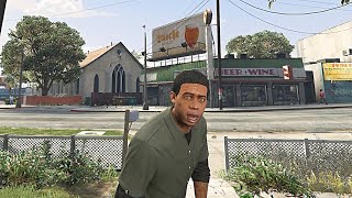 Lamar Roasts Franklin in First Person  Grand Theft Auto V [upl. by Karlie]