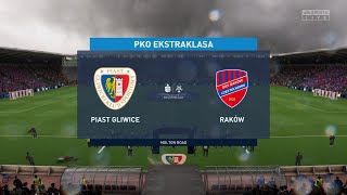 FIFA 23  Piast Gliwice vs Raków  PKO Ekstraklasa  Gameplay [upl. by Nylrehs]