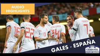 Gales vs España 14 los goles del partido [upl. by Onaled]