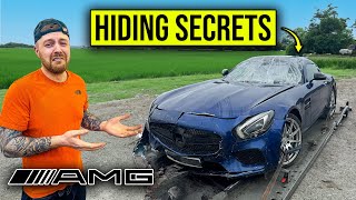 I BOUGHT A WRECKED MERCEDES AMG GT WITH HIDDEN DAMAGE [upl. by Akinehc]