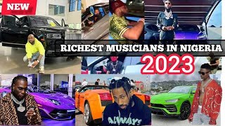 Richest Nigerian Musicians 2023 and their networth davido wizkid donjazzy burnaboy [upl. by Sherl]