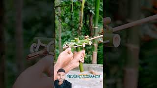 How to make amazing bamboo arts shorts viralshort viralvideo intetainment youtubeshortvideoes [upl. by Buyer349]