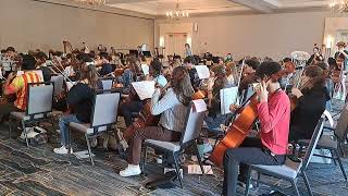 2024 FMEA AllState Concert Orc Rehearsal Nabucco 11324 [upl. by Denyse]