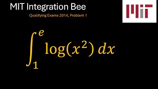 MIT 2014 Integration Bee Qualifying Exam Problem 1 [upl. by Andris]