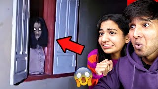 I SCARED my GIRLFRIEND with this Try Not to get Scared Challenge😱 [upl. by Sallee]