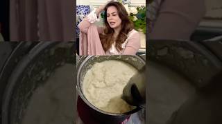 😮Sadia Imam ne dessi ghee k fiedy bta diye How to make Desi ghee shorts youtubeshorts viral [upl. by Averyl]