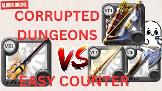 Corrupted Dungeons  FireStaff  Albion Online [upl. by Brownley]