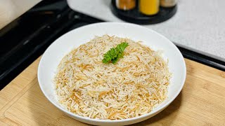 LA MEILLEURE RECETTE DU RIZ LIBANAIS AUX VERMICELLES 🍚🇱🇧 Facile et rapide Deli cuisine [upl. by Benjamin]