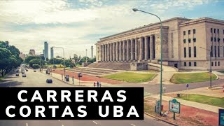 Carreras cortas se pueden estudiar en la UBA para tener amplia y rápida salida laboral UBA [upl. by Ruford]