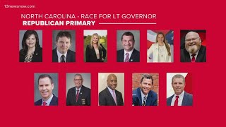 North Carolina Primary NCs Lieutenant Governor race [upl. by Sullecram]