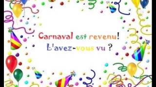 Carnaval est revenu [upl. by Letnwahs387]