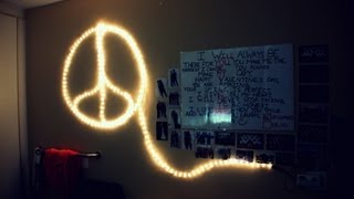 How to Make a Peace Sign with Lights [upl. by Scottie]