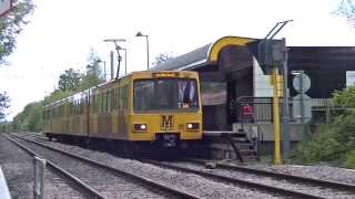 Tyne and Wear Metro  Metrocars 4005 and 4088 at Howdon [upl. by Kirst]