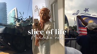 Slice of life ⋆ ˚｡⋆୨୧˚🍰 Merdeka ver flower carnival in Putrajaya Merdeka celebration  Malaysia [upl. by Esilegna]