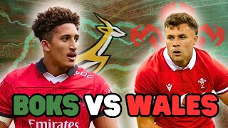 TEAM NEWS  Springboks vs Wales [upl. by Myrtice823]