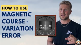 Magnetic Compass Errors for Student Pilots  Magnetic Variation [upl. by Fabiolas]