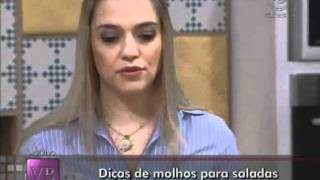 Dicas de molhos para salada  10012012 [upl. by Jim939]