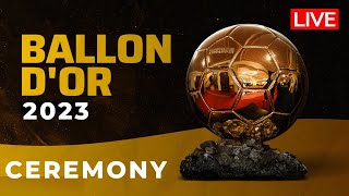 Ballon dOr 2023 Award Ceremony Live Streaming Messi Mbappe Haaland [upl. by Anaeel]