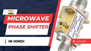 Phase shifter in microwave engineering in Hindi  microwave component [upl. by Harutak]