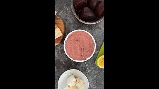 Vegan Taramosalata  Greek dip  NatliciousFood shorts [upl. by Doughty543]