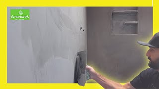 🚀 Follow these Simple Steps to Apply Microcement in your Bathroom and Surprise Everyone 😍 Smartcret [upl. by Nawek78]