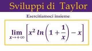 Sviluppo in serie di Taylor  Esercizio 5 [upl. by Radborne436]