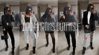 STYLING DR MARTENS BOOTS  5 OUTFITS IDEAS WITH DOCS [upl. by Heyward]