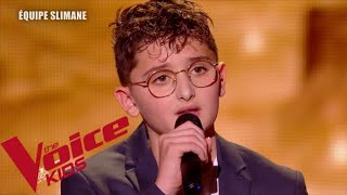 Daniel Balavoine  La vie ne mapprend rien  Lenny  The Voice Kids 2024  Demifinale [upl. by Atteuqram]