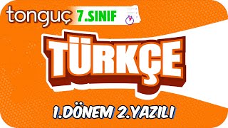 7Sınıf Türkçe 1Dönem 2Yazılıya Hazırlık 📝 2024 [upl. by Alma144]