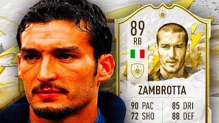 WORTH THE TOKENS 🤔 89 PRIME ZAMBROTTA PLAYER REVIEW  FIFA 22 ULTIMATE TEAM [upl. by Gabriela]