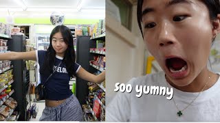 WHAT I EAT IN A WEEK IN KOREA  road trip kbbq convenience food etc [upl. by Ecinnej]