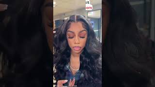 Luvin 25030 Inch 13x4 Body Wave Lace Front Human Hair Wigs Brazilian Water Wave  Promoweltcom [upl. by Jedediah]