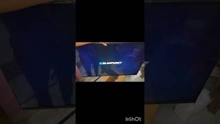 BLAUPUNKT LED TV installation unboxing ledtv [upl. by Painter188]