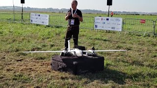 UAV Show 2023  DemoDay  Presentation par lAvionJaune du Quantum Trinity 90 [upl. by Nosaes921]